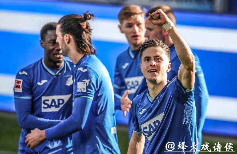德甲：霍芬海姆3:0轻取帕德博恩迎四连胜